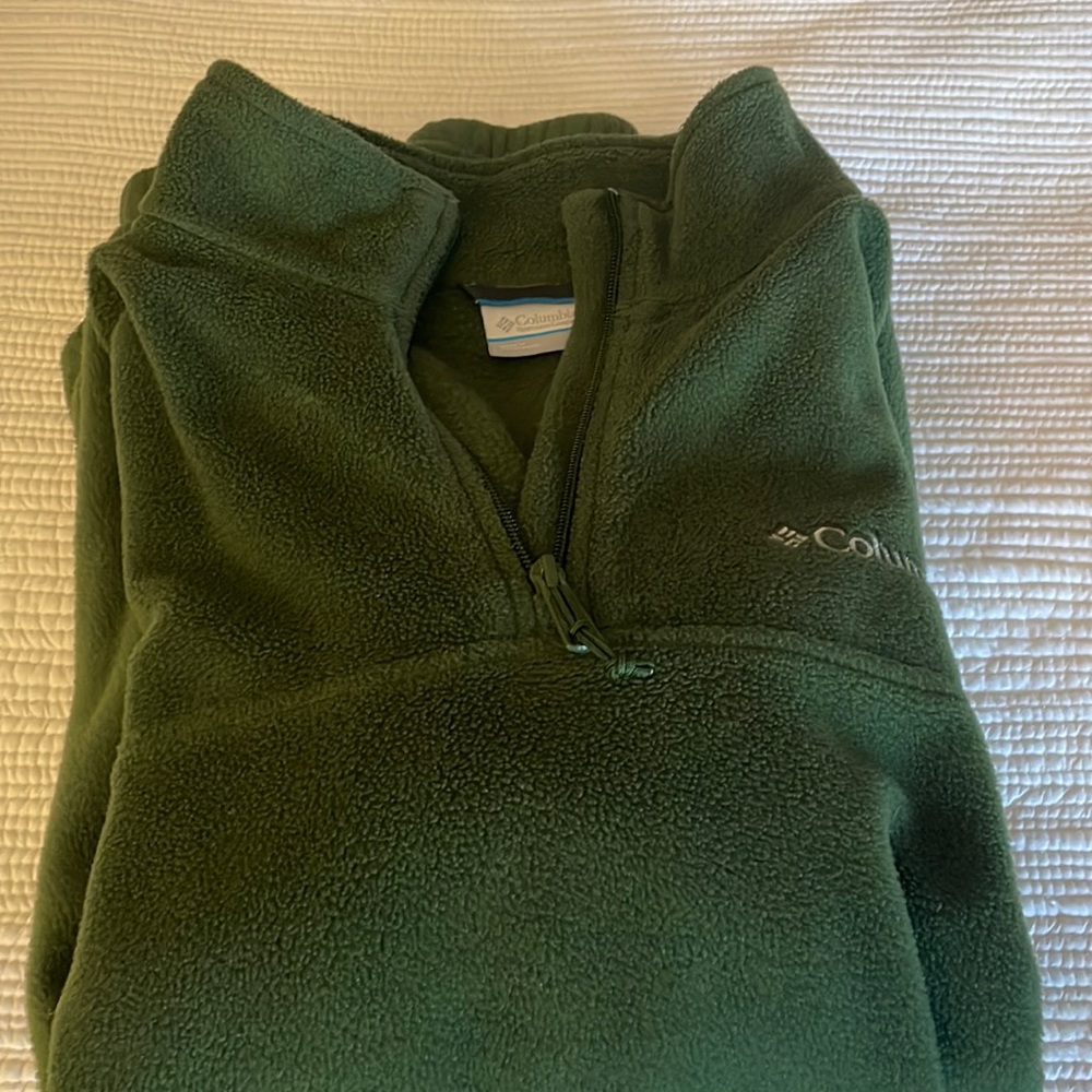Columbia fleece pullover size Large